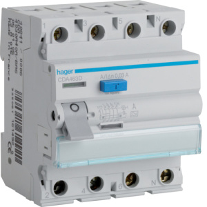 ПЗВ 4P 6kA 63A 30mA A