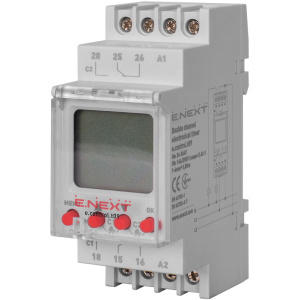 Реле времени электронное двухканальное e.control.t09