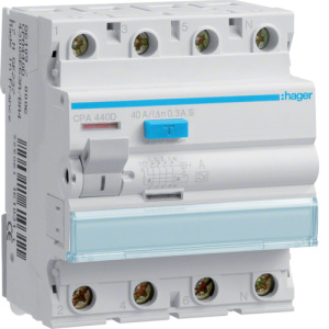 ПЗВ 4P 6kA 40A 300mA A S