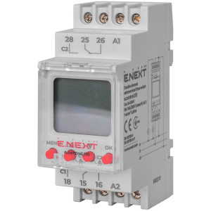 Реле времени астрономическое двухканальное e.control.t10