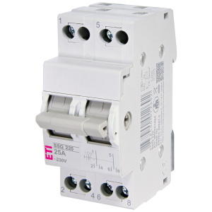 Перемикач навантаження SSQ 225 "1-0-2", 2p 25A