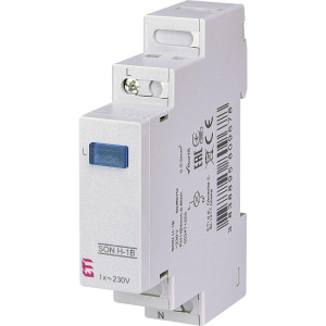 Однофазний індикатор наявності напруги SON H-1B (1x синій LED)