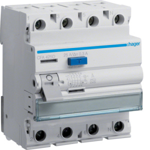 ПЗВ 4P 6kA 25A 300mA A