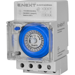 Реле времени электромеханическое e.control.t04m