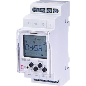 Программируемое цифровое реле SHT-3/2 230V AC (2x16A_AC1)