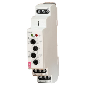 Двухуровневое реле времени SJR-2 UNI 12-240 AC/DC (2x16A_AC1)