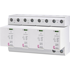 Ограничитель перенапряжения ETITEC SM T12 300/25 (4+0, 8p, TNC-S)