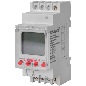 Реле времени астрономическое одноканальное e.control.t10m