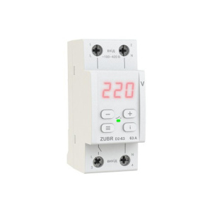 Реле напруги ZUBR D2-63 red