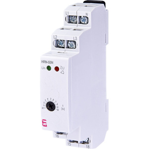 Реле контроля последов. и обрыва фаз HRN-55N 3x400/230AC (3F, 1x8A_AC1) с нейтралью