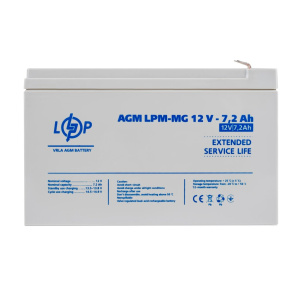 Распродажа Аккумулятор мультигелевый LPM-MG 12V - 7.2 Ah