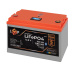 Аккумулятор LP LiFePO4 12,8V - 100 Ah (1280Wh) (BMS 100A/50А) пластик LCD Smart BT - 2