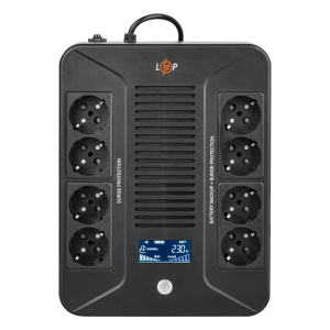 Линейно-интерактивный ИБП LP-1000VA-8PS (600Вт)