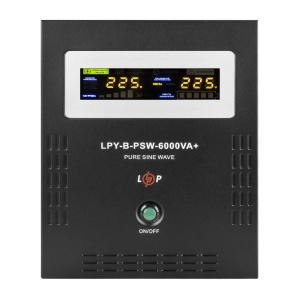 ИБП с правильной синусоидой 48V LPY-B-PSW-6000VA+(4200Вт)10A/20A