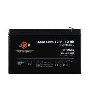 Распродажа Аккумулятор AGM LPM 12V - 12 Ah