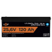 Аккумулятор LP LiFePO4 25,6V - 120 Ah (3072Wh) (Smart BMS 100А) с BT пластик для ИБП - 1