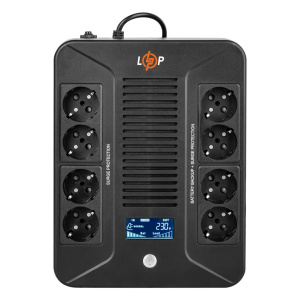 Линейно-интерактивный ИБП LP-600VA-8PS (360Вт)