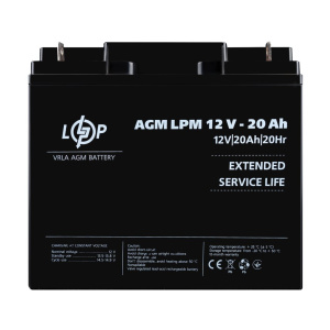 Распродажа (4163) Аккумулятор AGM LPM 12V - 20 Ah 09/23
