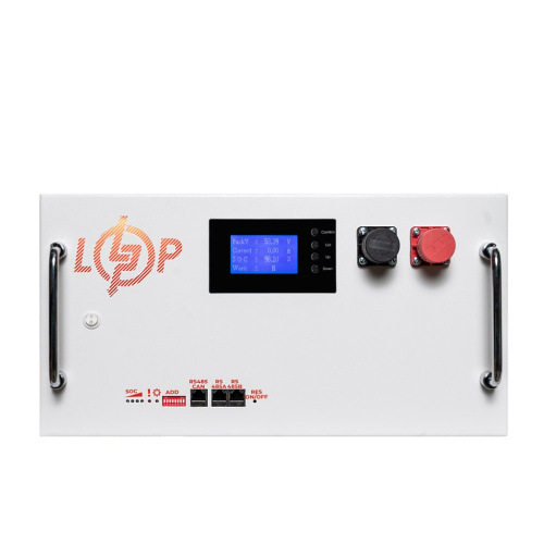 Аккумулятор LP LiFePO4 51,2V - 280 Ah (14336Wh) (BMS SP 200A/100А) RM RS485/CAN LCD WH