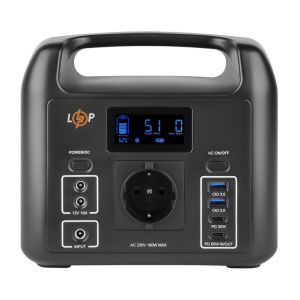 Багатофункціональна портативна зарядна станція LP CHARGER 160 (160W, 204Wh)