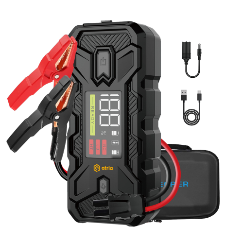 Автономний пусковий пристрій Atria JS-A3000B 3000A/ 20000mAh Black