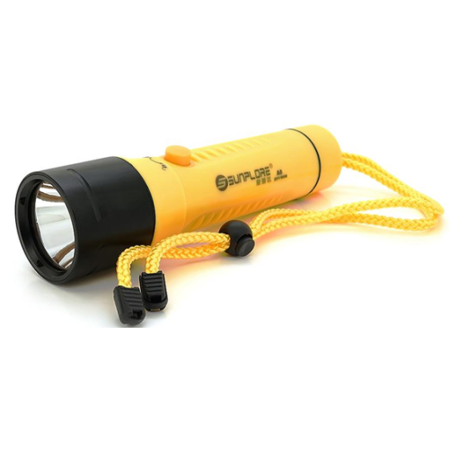 Ліхтар для дайвінгу Voltronic A8 3 режими, IP68, 6000-7000K, СЗУ Yellow