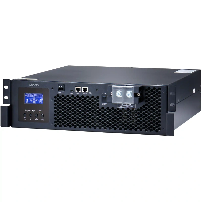 Автономный инвертор Solarverse Ampere Rack 5kW 48V 1 MPPT 220V Однофазный (SV5048UPSR)