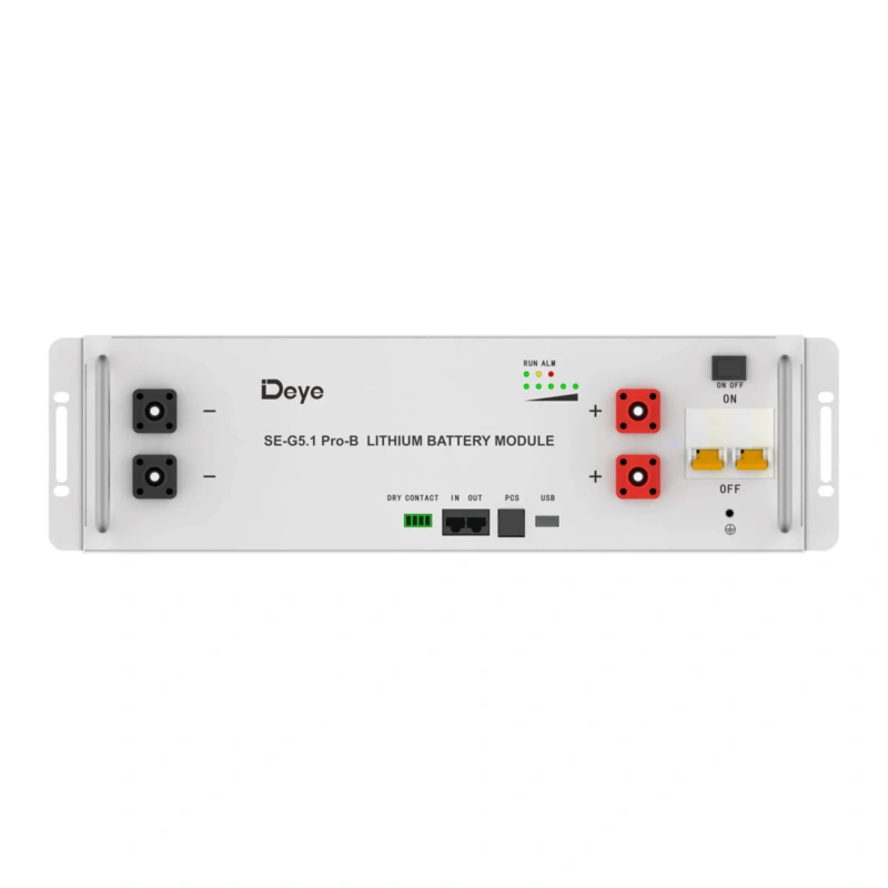 Акумуляторна батарея DEYE SE-G5.1 Pro-B LV 51.2V 100AH 5.12kWh LiFePO4