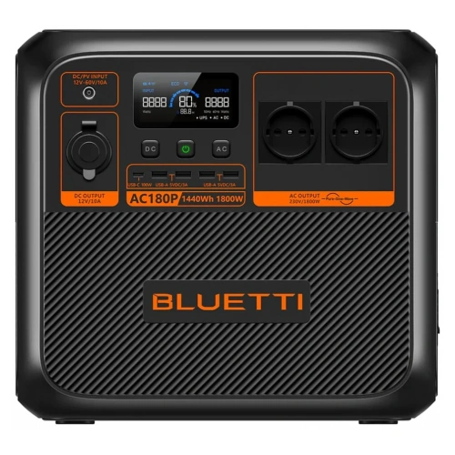 Зарядная станция Bluetti AC180P 1440Wh 1800W