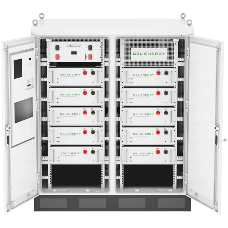 Блок батарей GSL-BESS-143 512V 280Ah 143kWh LiFePO4 IP67 Fire Extinguisher Air Conditioner (GSL-BESS-143)