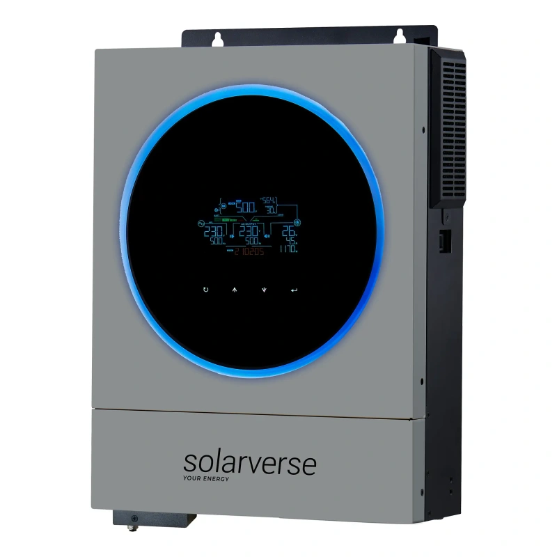 Автономный инвертор Solarverse Ampere Duo 6kW 48V 1 MPPT Wi-Fi 220V Однофазный (SV6048AD)