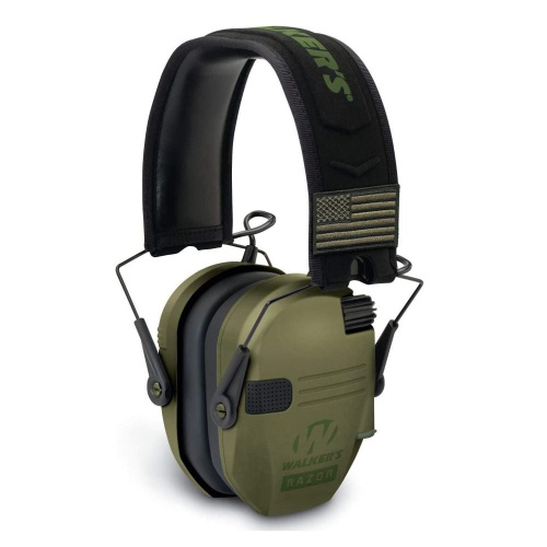 Активні навушники для стрільби Walker's Razor Slim Electronic Muffs (ODG)