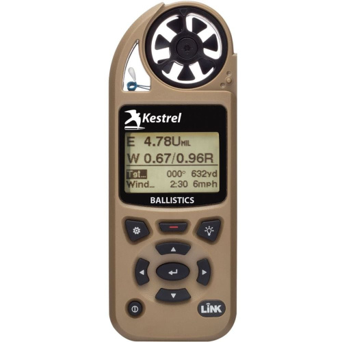 Метеостанція Kestrel 5700 Ballistics LiNK Tan з Bluetooth та балістичним калькулятором