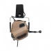 Активные защитные наушники Earmor M32 (CB) Coyote Brown с гарнитурой - 2
