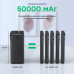 Повербанк 50000 mAh Choetech B732 Black 22.5W QC3.0 PD3.0 - 4