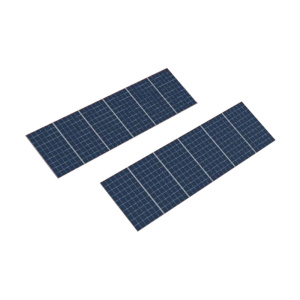 Система кріплення Spline systems для 8 сонячних панелей зі змінним кутом нахилу