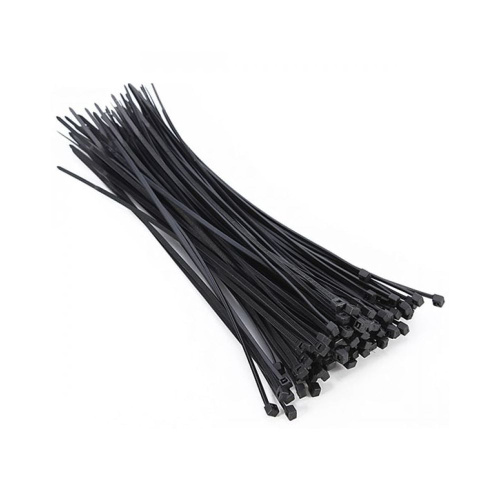 Хомут кабельний безгалогенний чорний Courbi 160x2.6 мм, 100 штук