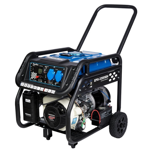 Генератор бензиновий 2.8 кВт EnerSol EPG-3200SEH з двигуном Honda GP-200