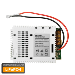 Плата ИБП Trinix PSU-1203LED(BOARD) LiFePO4 с креплением на DIN-рейку