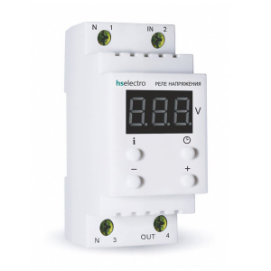 Двухмодульное реле напряжения HS Electro УКН2-40с
