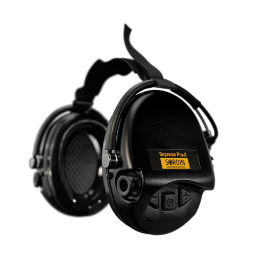 Активні захисні навушники Sordin Supreme Pro-X Neckband 76302-X-02-S із заднім тримачем під шолом