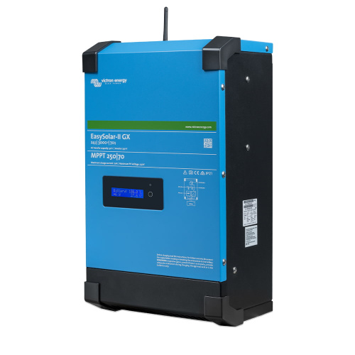 Гибридный однофазный инвертор 3kWA/2.4kW Victron Energy EasySolar-II GX 48/3000/35-32 MPPT 250/70