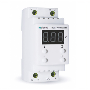 Двухмодульное реле напряжения HS Electro УКН2-50с