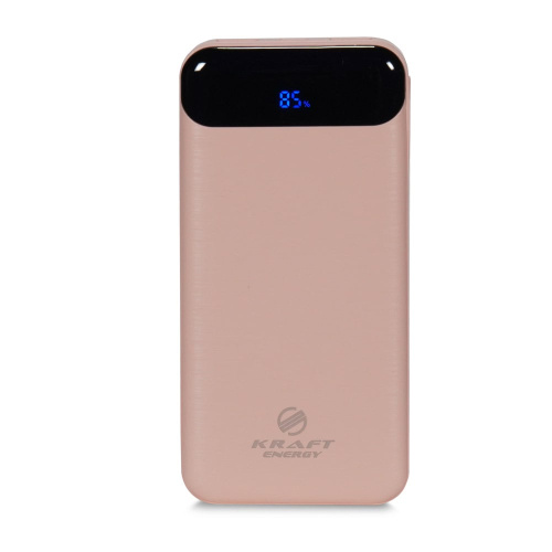 Повербанк 20000mAh Power Bank Kraft TPB-2020 Pink 22.5W QC3.0