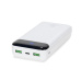 Повербанк 20000 mAh Power Bank Kraft KPB-2020FC White 22.5W QC3.0 - 3