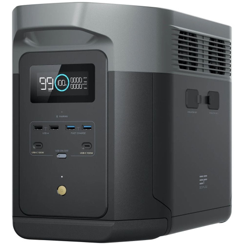 Портативная зарядная станция EcoFlow RIVER 2 MAX 2400 Вт 2048Wh