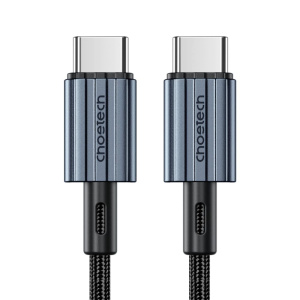 Кабель Choetech ХСС-1015 Black USB-C to USB-C PD60W 2m