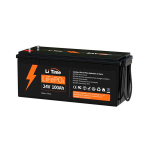 Аккумуляторная батарея литий-железо-фосфатная 25.6В 100А*ч LiTime LiFePO4 LT24V100