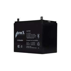 Акумуляторна батарея 12В 75Аг Trinix 12V75Ah/20Hr AGM свинцево-кислотна