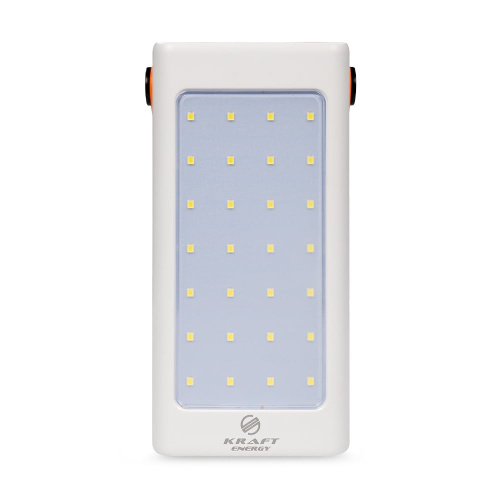 Повербанк 70000mAh Power Bank Kraft KPB-2470FCL White 22.5W QC3.0 LED-фонарь